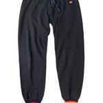 Aviator Nation  Prism Rainbow Cuff Sweatpants Charcoal Size Small Photo 0