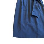 Black Halo  Harbor Sheath Dress Pacific Blue Luxury Bow Fitted Size 0 Womens NWT Photo 4