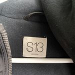 S13 Winter Parka Coat Black with Faux Fur Attached Hood Size Small Photo 11