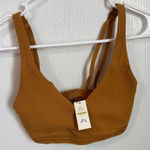 Aerie Women's Size XS Ribbed Sports Bra Medium Support Yoga Gym NWT Photo 0