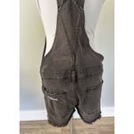 No Boundaries  Black Denim Shorts Overalls Photo 7