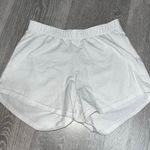 Varsity White Shorts Photo 0