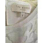 Ted Baker White Lace Front Sleeveless Top Photo 3