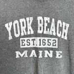 Gildan York Beach Maine Gray T Shirt Short Sleeve Size Large Unisex Cotton Poly Photo 1