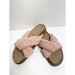 Treasure & Bond Davina Faux Shearling Slide Sandals Size 6 Photo 3