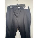 Liz Claiborne  Emma Slim Leg Ankle Length Dress Pants, Black, Size 14 New Photo 1