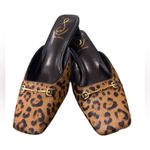 Sam Edelman NEW  Ollie Square Toe Bit Mule (Women) 8M, GRANADA TAN Animal Print Photo 6