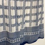 Max Studio | Blue and White Print Skirt sz Large Photo 2