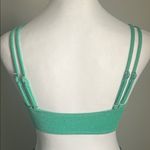 Romwe  Green Textured Strappy Bikini Top Photo 5