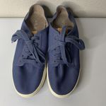 Olukai  Women’s Sz 8.5 Sneakers Pehuea Li Blue Lace Up Comfort Shoes Fold Down Photo 3