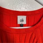 CAbi Perky Pullover Sweater Tiger Lily Orange M Photo 10