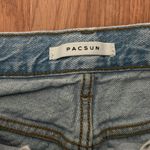 PacSun  High Rise Straight Patch Jeans Sz 28 Photo 4