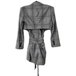 NWT HELLESSY Hellessy Hambro B/W Belted Midi Double Photo 3