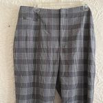 Open Edit Nordstrom  Gray Black White Plaid Trouser Pants NWT XL Photo 1