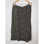 ASOS Olive Green Ditsy Floral Midi Skirt Photo 4