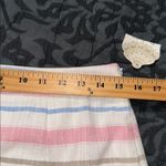 Altar'd State Altar’d State women’s size large striped pink blue lined skirt zips up side NWT Photo 10