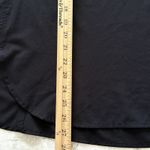 Athleta  Zephyr Black Tank Lightweight Tulip Hem Silky UPF 50+ Travel Top Sz M Photo 7