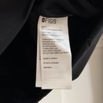 FIGS Cornelia FORMx Crewneck Scrub Top in Black, Size Small Photo 9