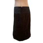 The Limited Black Zip Side Mini Skirt with Side Pockets Size 6 Photo 2