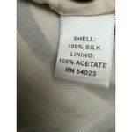 Banana Republic  100% Silk Skirt Brown Chain Print Pencil Skirt Size 4 Photo 4