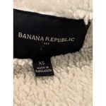 Banana Republic  Sherpa-Lined Denim Jacket with Removable Fur Collar‎ Size XS EUC Photo 5