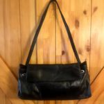 J.Jill Black Leather Handbag PURSE Adjustable 2/1 Straps Bag Pocketbook. Photo 0