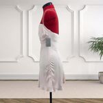 Bardot  Draped Slip Dress in Soft Pink Size M 6 NWT Photo 4