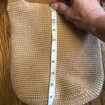 Kaela Crocheted Crossbody Bag Camel Tan Photo 7