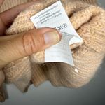 J.Crew Point Sur Mohair & Wool Blend Ribbed Turtleneck Rib Knit Sweater Pale Peach Sz S Photo 7