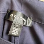 St. John  navy blue classic dress Pants Size 10 Photo 3
