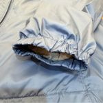 Calvin Klein  Women's Fleece Lined Blue Windbreaker XL Full Zip Hooded Jacket EUC Photo 6