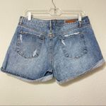Articles of Society  Rolled Hem Heavily Distressed Jean Shorts 29 Festival Photo 9
