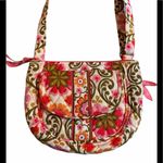 Vera Bradley Pink Mod Flower Power Crossbody Photo 5
