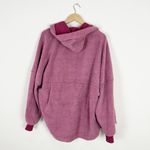 Free People Women's Purple Dreamy Mulberry Solid Nomad Shacket Photo 4