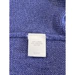 J Jill Open Cardigan Womens L Purple Linen Blend Beachy Breathable Knit Casual Size L Photo 5