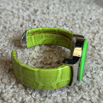 Strada women’s vintage green/silver‎ bangle bracelet watch one size extends Green Photo 3