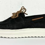 Sperry  Womens Cruise Plushstep Boat Shoes Lug Outsole Black Leather Size 9 Photo 7