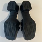 B.P. Black slip on sandal with chunky Heel size 8 Photo 2