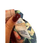 Soft Surroundings Navy Blue Multi Color Floral Tropical Pants Women Sz PS Photo 11