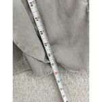 Lulus  Women's Shacket Open Front Solid Gray Size XS Roll Tab Thin Short Sleeve Photo 8