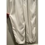 ZARA Wide Leg Strappy Antique White Overalls Jumpsuit Photo 4