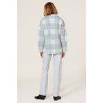 Madewell Blue Plaid Buffalo Check Boiled Wool Half Zip Pullover Size XS Photo 2