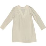 Amanda Uprichard  white v-neck long sleeve dress women’s size medium Photo 0