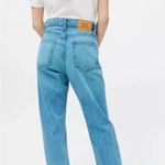 BDG Urban Outfitters Cowboy Jeans Women’s Size 27 Teal Blue High Rise Straight Photo 1