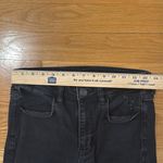 American Eagle  outfitters black dristress hi-rise jegging size 6 . Photo 3