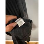 Vera Wang Simply Vera  Grey Knit Wrap Dress Size Large Photo 3