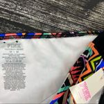 PINK - Victoria's Secret Victoria's Secret Pink Multi Color Tribal Print Bikini Swim Bottoms NEW M Photo 5