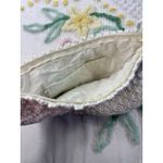 Source Unknown Vintage Boho Macrame Shoulder Bag Cream Crochet Clutch Small Purse Photo 5