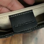 LANCEL Paris black leather purse made in France Photo 7