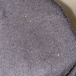 Loft Black Midi Dress Pleated Skirt w/ Belt Sz 2 Polyester Stretch V-neck Photo 9